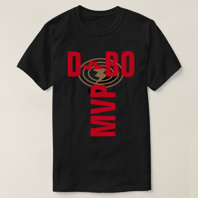 Camiseta D—Camisa-T MVP BOLT (Frente do Design)