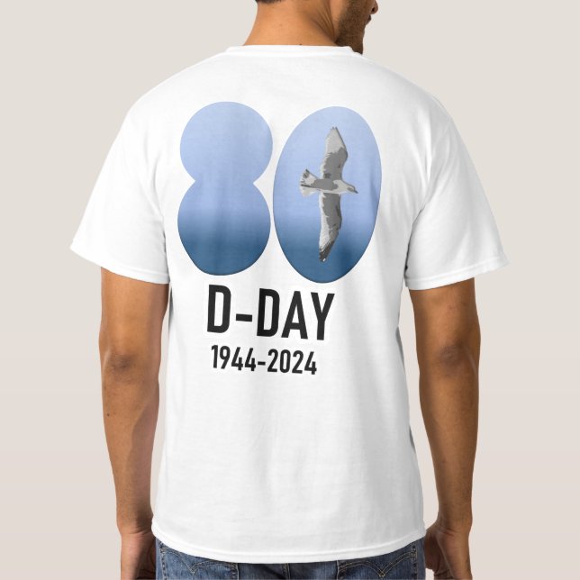 Camiseta D-Day 80 - 1944-2024 (Verso)