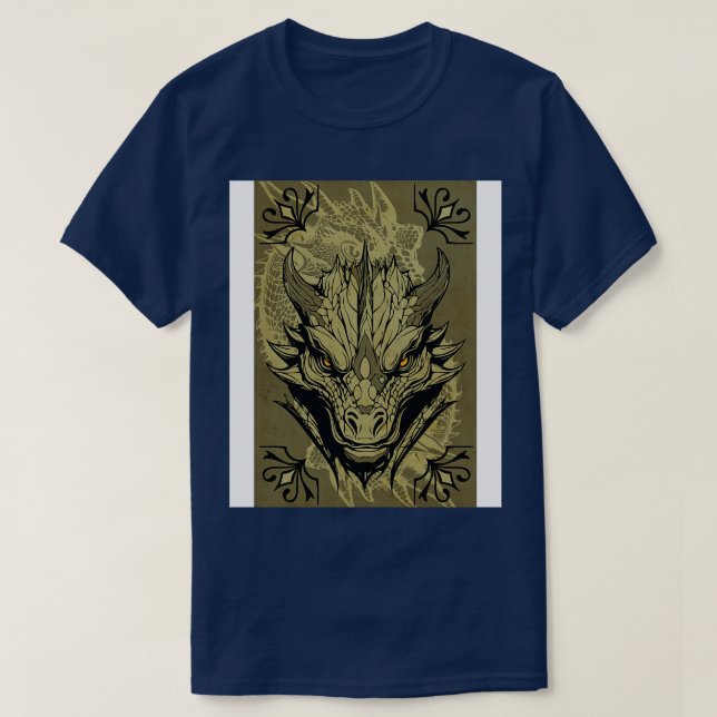 Camiseta d do Dragão (Frente do Design)