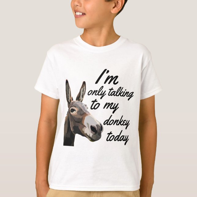Camiseta D é para Donkey (Frente)