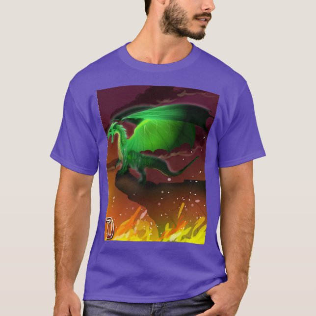 Camiseta D é para Dragon (Frente)