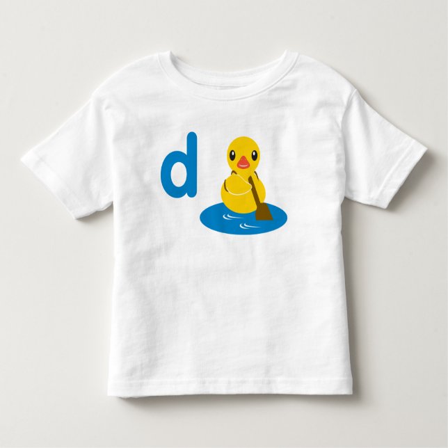 Camiseta D é para o pato (Frente)