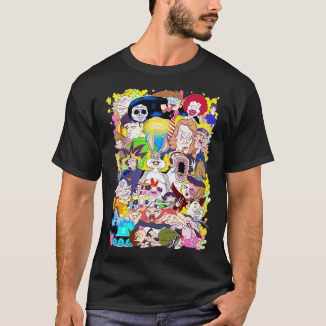 Camiseta D Electro Component Meat Canyon Merch Cartoon Gift (Frente)