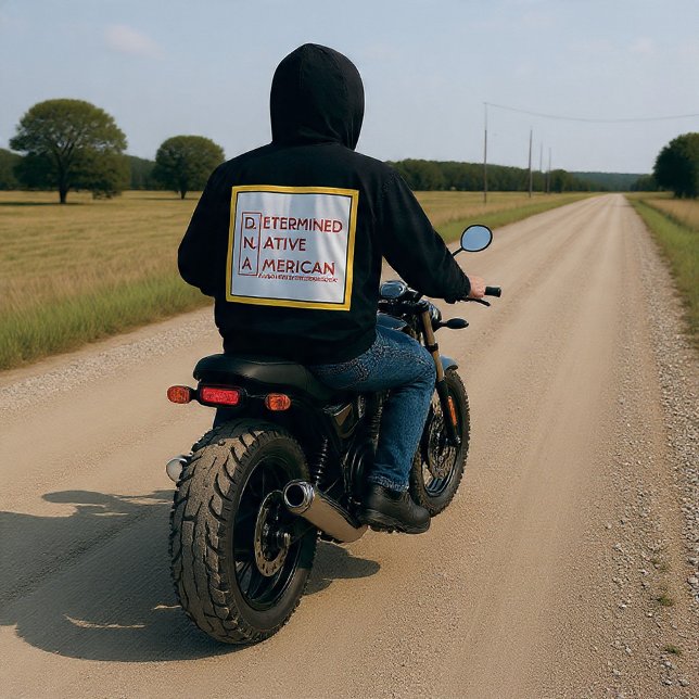 Camiseta D.N.A - Determinado nativo americano (y) (Criador carregado)