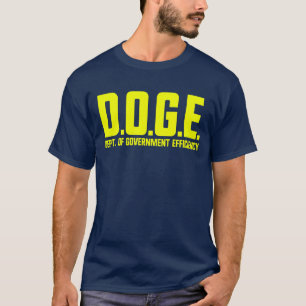 Camiseta D.O.G.E. Departamento De Eficiência Do Governo