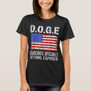 Camiseta D.o.g. e Doge Democratas que Oficialmente se Expõe
