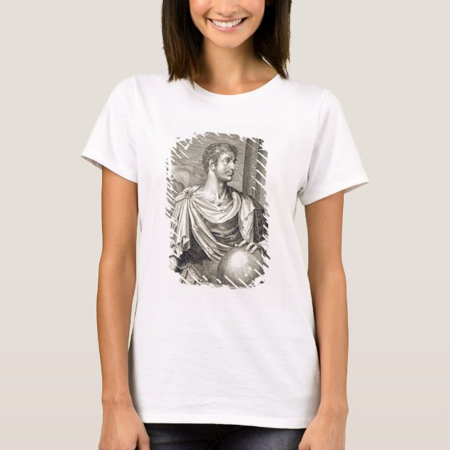 Camiseta D. Octavius Augustus (63 BC - 14 AD) Imperador de  (Frente)