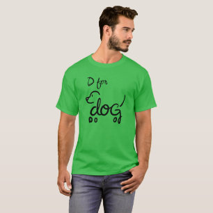 Camiseta D para Cão