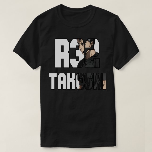 Camiseta D Takeshi Nakazato R32 1 inicial (Frente do Design)