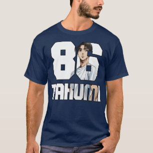 Camiseta D Takumi Fujiwara inicial AE86 2