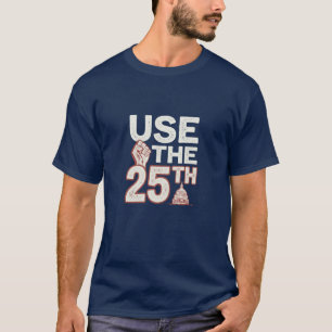 Camiseta da 25ª Emenda Direitos Constitucionais