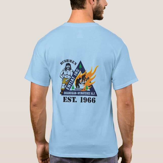 Camiseta da 60ª Reunião azul (Verso)