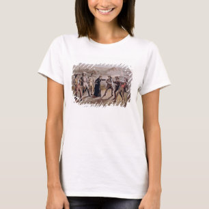 Camiseta Da "a fé mulher" (litho da cor)