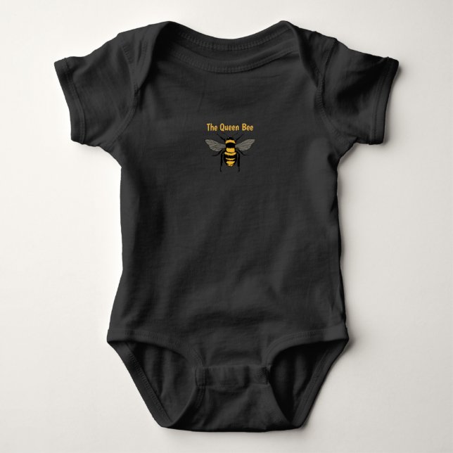 Camiseta da Abelha Rainha Body Bebê (Frente)