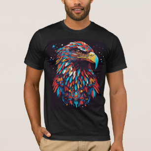 Camiseta da águia majestosa