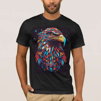 Camiseta da águia majestosa