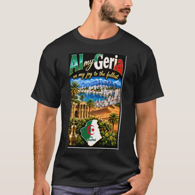 Camiseta da Argélia (Frente)