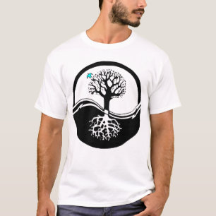 Camiseta da árvore de Yin Yang