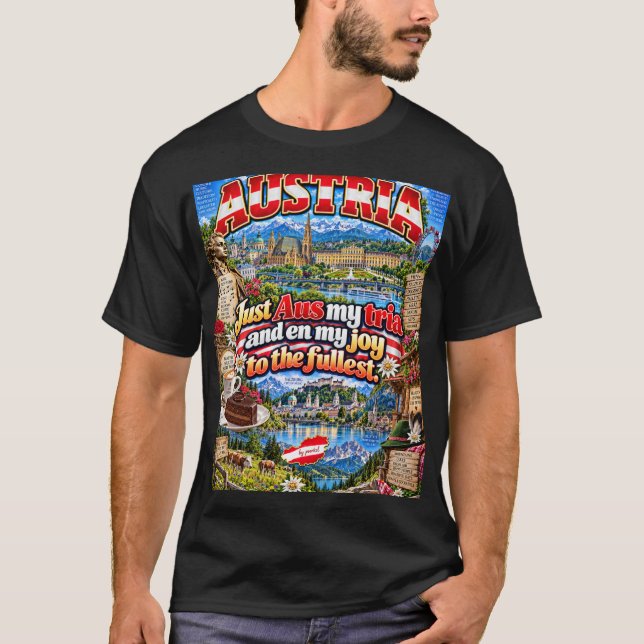 Camiseta da Áustria (Frente)