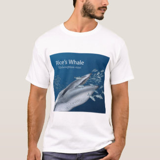 Camiseta da baleia de Rice