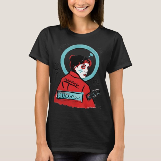 Camiseta da banda bikini kill 15 (Frente)