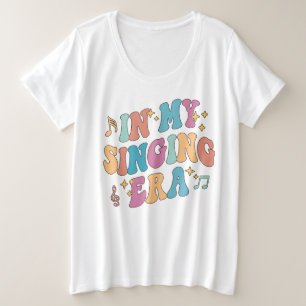 Camiseta da Banda de Karaokê da Minha Era de Canta
