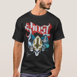 Camiseta da Banda Ghost Holy Trinity - Papa Emerit