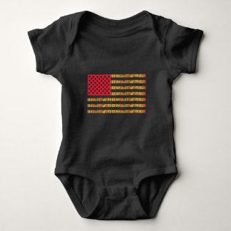 Camiseta da Bandeira Afro-Americana