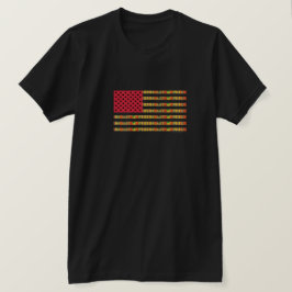 Camiseta da Bandeira Afro-Americana