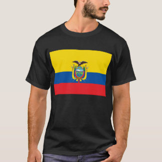 Camiseta da Bandeira do Equador Ecuador Flag T-Shi