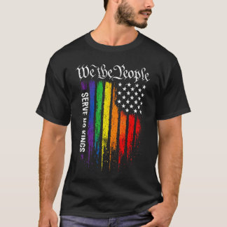Camiseta da Bandeira do Orgulho Nós, o Povo
