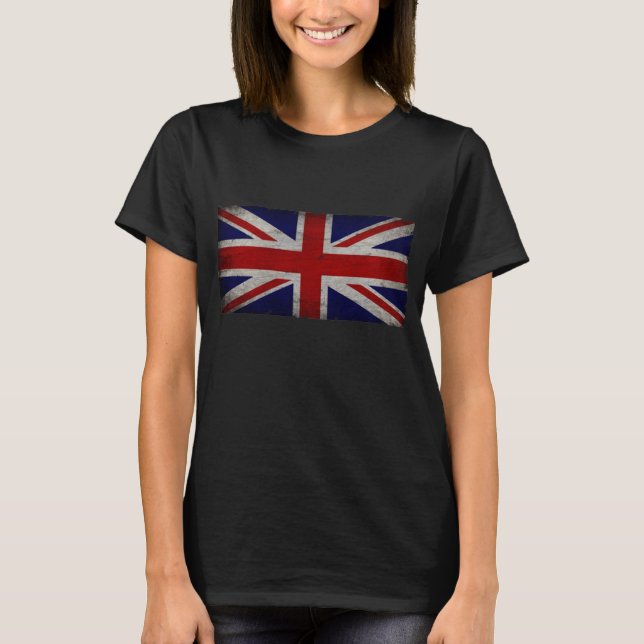 Camiseta da bandeira do Reino Unido (Frente)