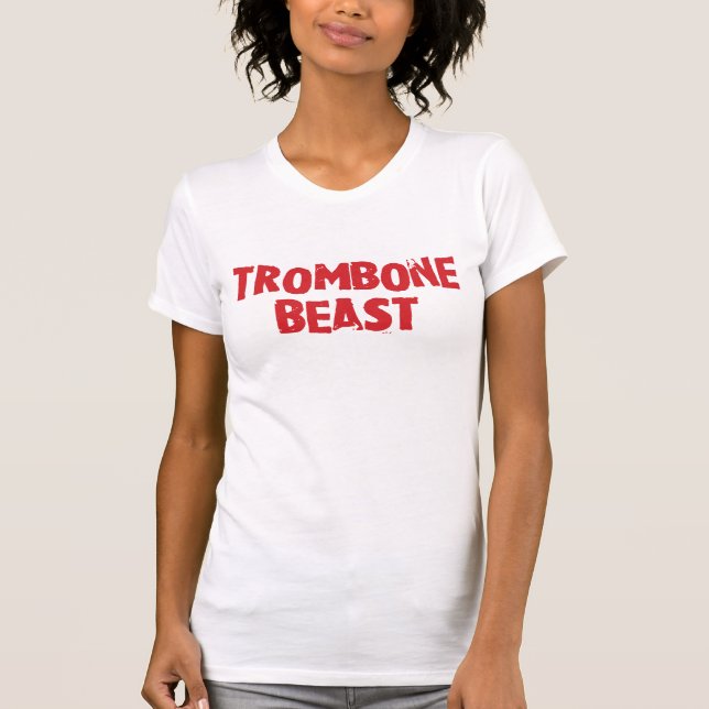 Camiseta da Besta Trombona - Senhoras (Frente)