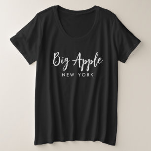 Camiseta da Big Apple New York legal para mulheres