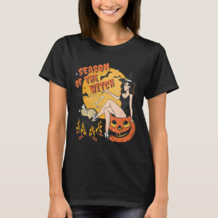 Camiseta Da Bruxa Halloween Samhain 1