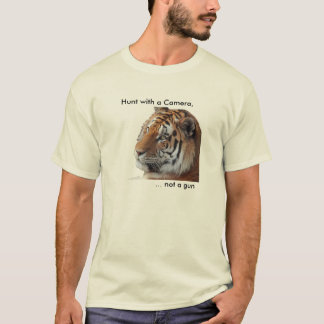 Camiseta da caça do anti-troféu do tigre