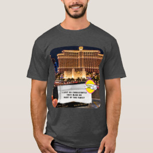 Camiseta da Casa de Jogo de Piadas de Embrulho de