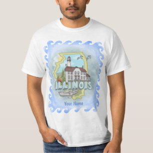Camiseta da Casa de Luz de Illinois