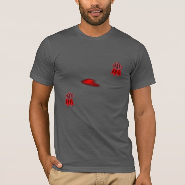 Camiseta da cena do término de Yume Nikki- (Frente)