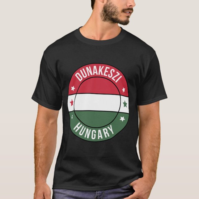 Camiseta da Cidade de Dunakeszi, Hungria (Frente)
