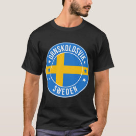 Camiseta da Cidade de Ornskoldsvik, Suécia