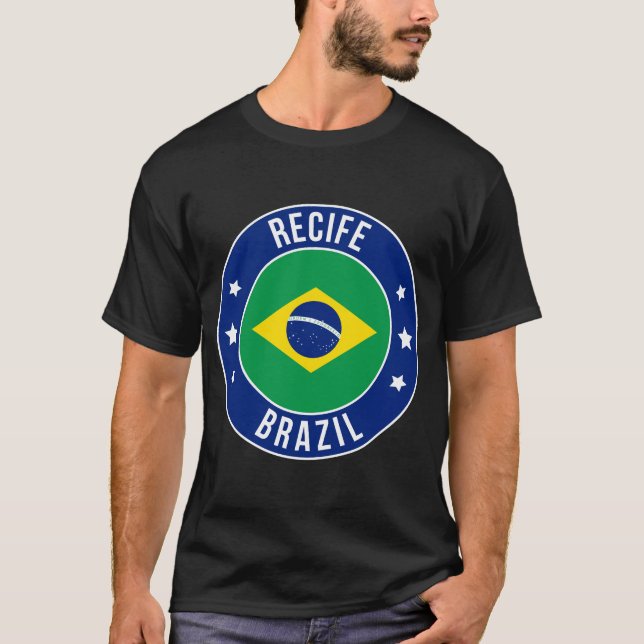 Camiseta da Cidade de Recife, Brasil (Frente)