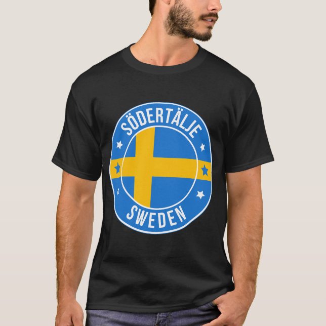 Camiseta da Cidade de Sodertalje, Suécia (Frente)