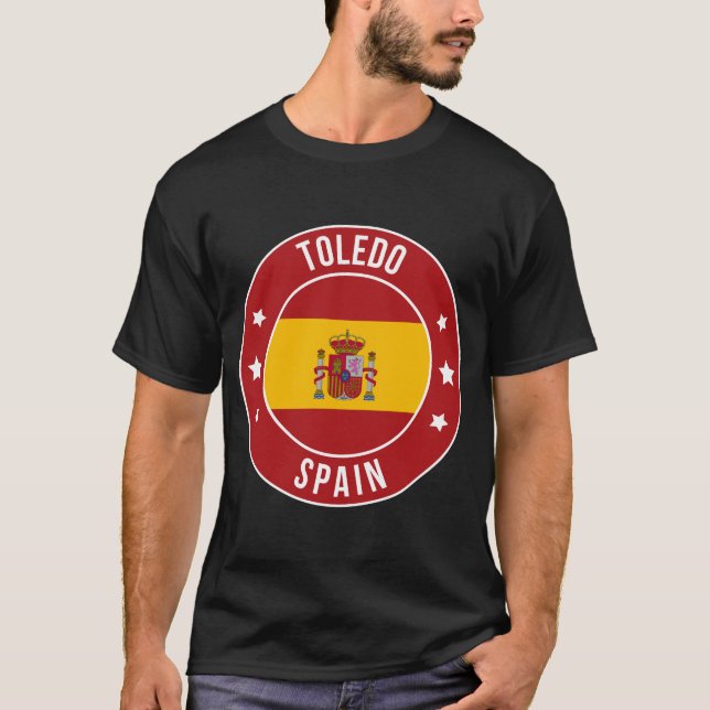 Camiseta da Cidade de Toledo, Espanha (Frente)