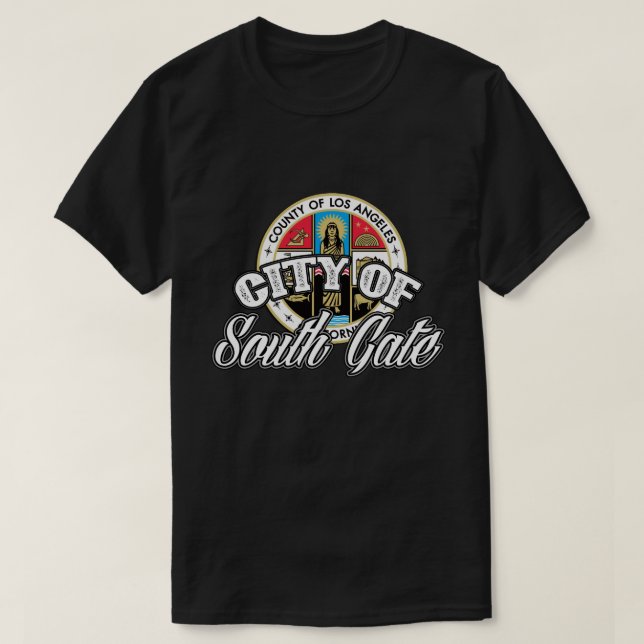 Camiseta da Cidade do Portão do Sul (Frente do Design)