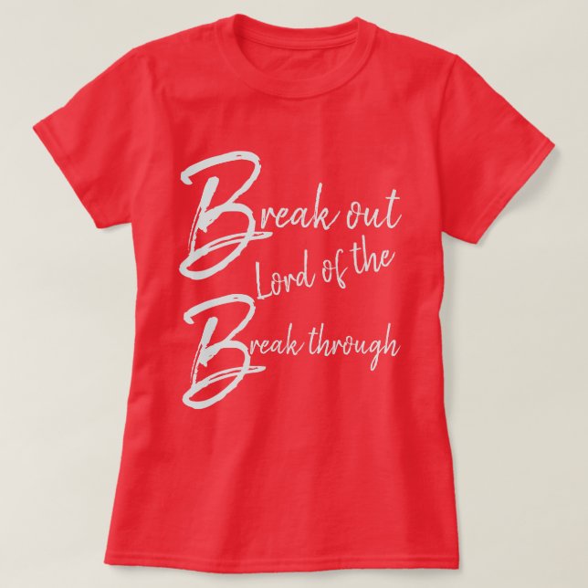 Camiseta da Coleção de Presentes de Fé (Frente do Design)
