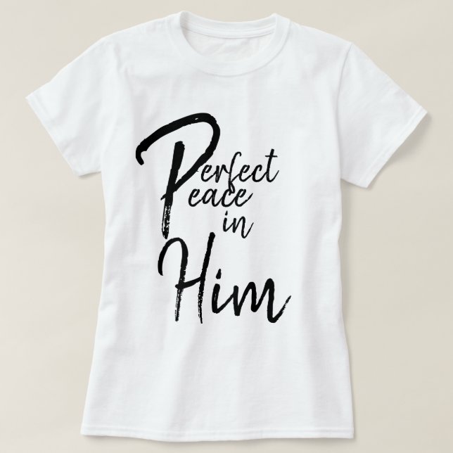 Camiseta da Coleção de Presentes de Fé (Frente do Design)