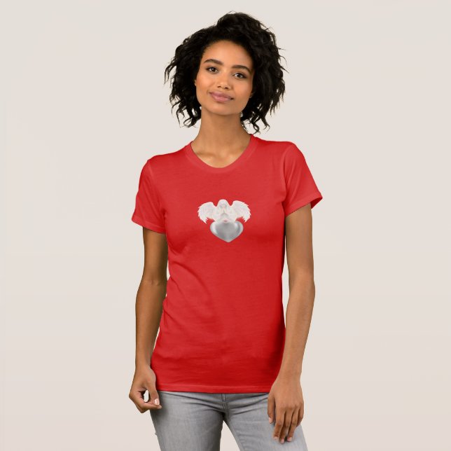 Camiseta da Coleção Fé Angelical (Frente Completa)