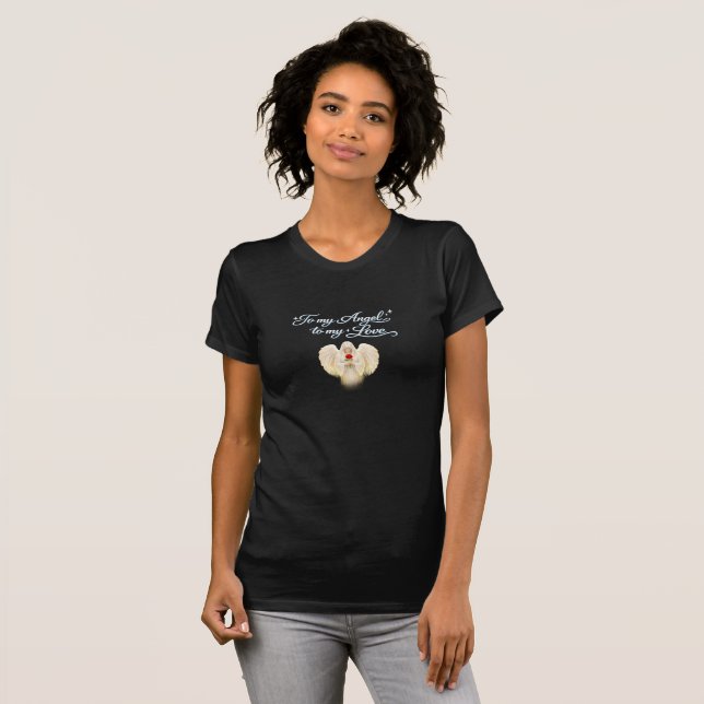 Camiseta da Coleção Fé Angelical (Frente Completa)
