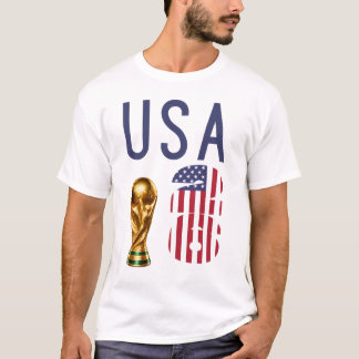 Camiseta da Copa do Mundo EUA 2026 com Nome Person
